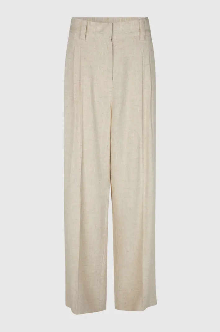 Second Female Linoraw Trousers Vintage Khaki