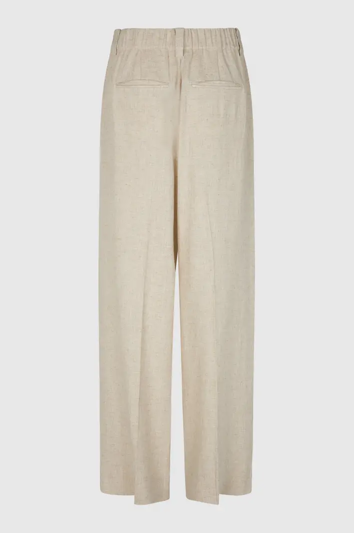 Second Female Linoraw Trousers Vintage Khaki