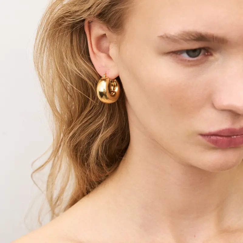 Vanessa Baroni Circlet earring gold