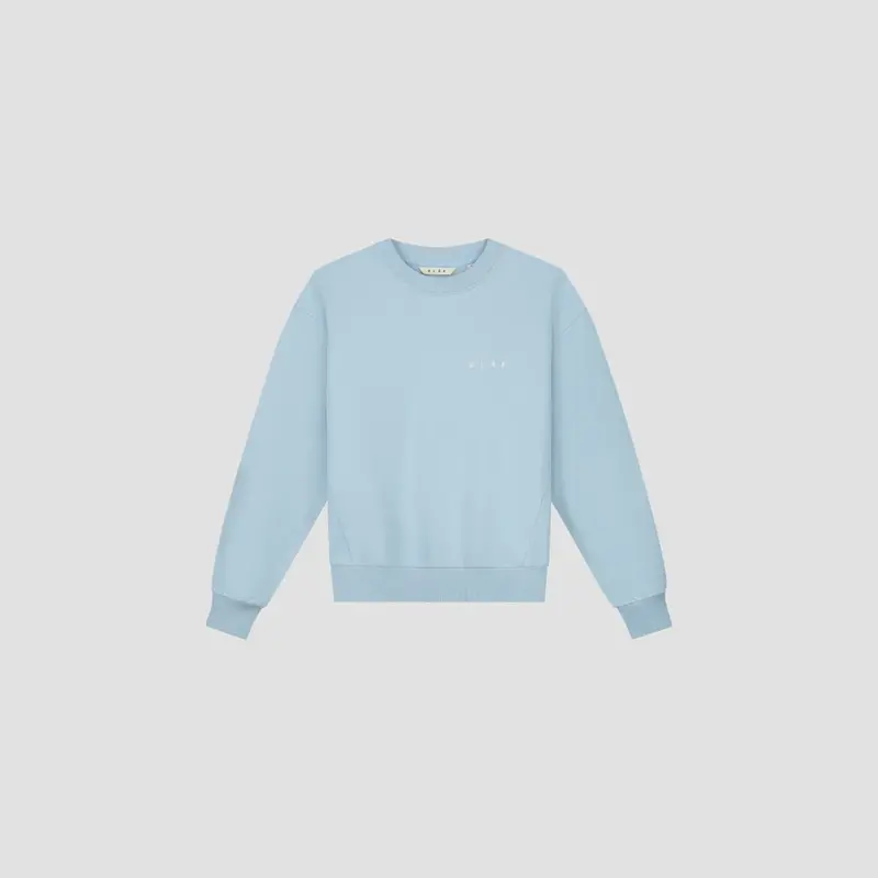 ØLÅF Face crayon crewneck Gracier Blue