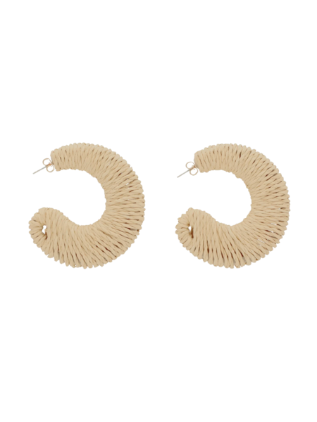 Vanessa Baroni Raffa big moon Earring natural