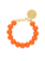 Vanessa Baroni Mini beads bracelet Neon orange