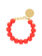 Vanessa Baroni Mini beads Bracelet neon coral