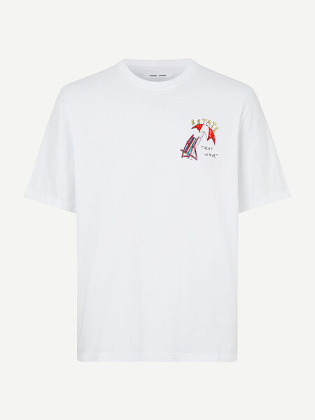 Samsoe Samsoe Sagiotto T-shirt 11725 White Estate