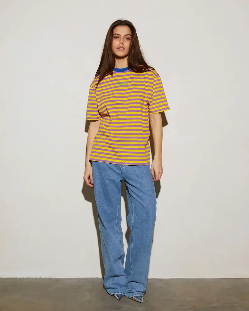 Stieglitz Manuel striped T-shirt Purple