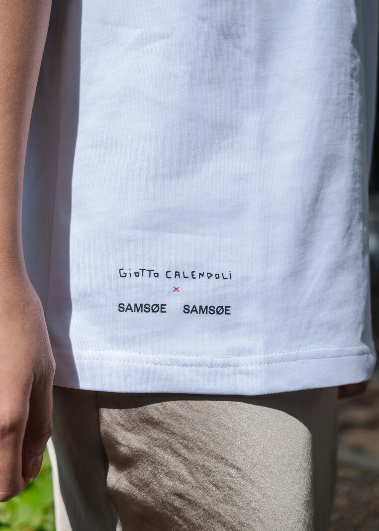 Samsoe Samsoe Sagiotto T-shirt 11725 White Estate