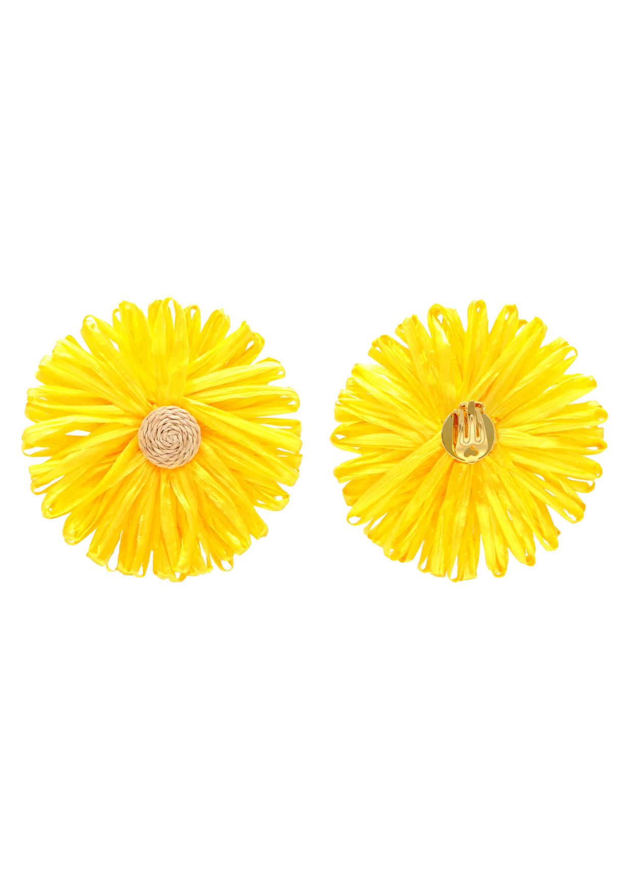 Vanessa Baroni Sunflower Earring Yellow