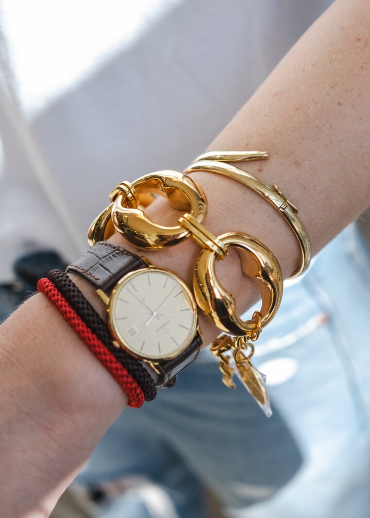 Vanessa Baroni Turtle Bracelet gold