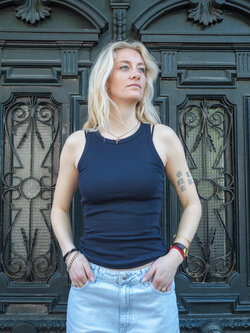 Samsoe Samsoe Alexo tank Night Sky