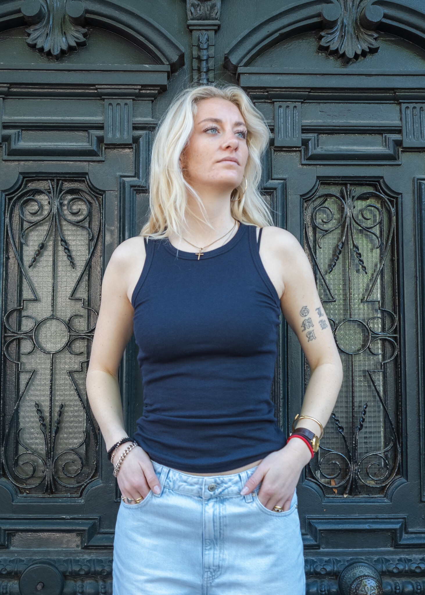 Samsoe Samsoe Alexo tank Night Sky