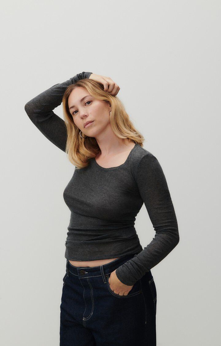 American Vintage MASSACHUSETTS MAS04 top anthracite chine