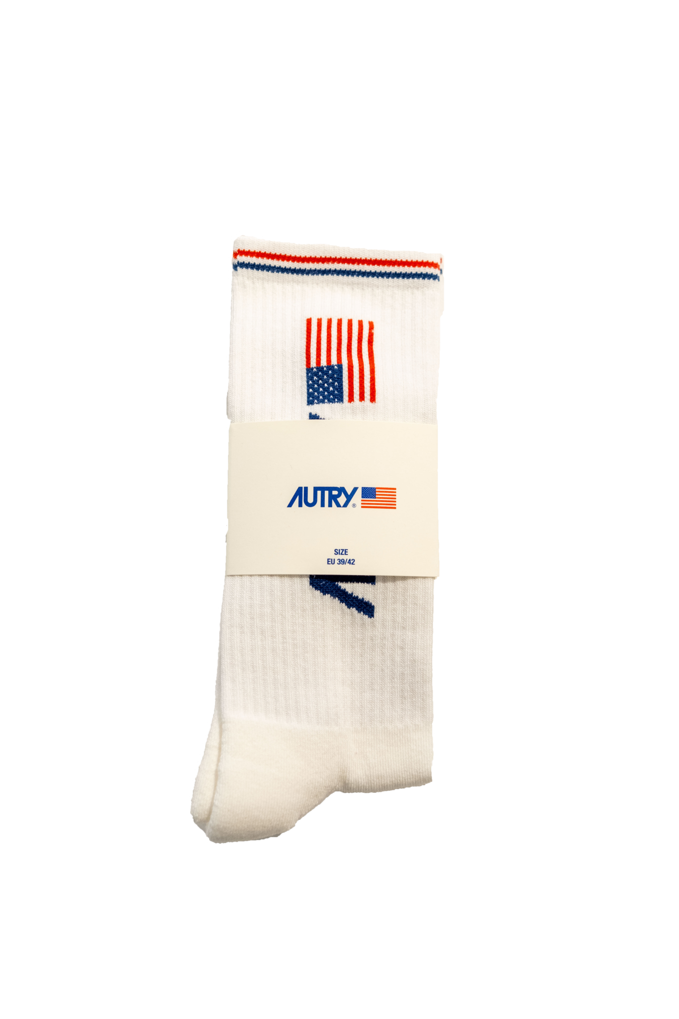 Autry Socks SOPU Flag white