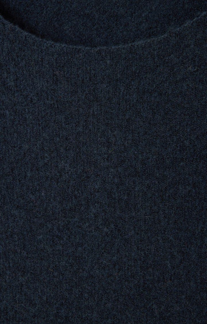 American Vintage DAM225 Trui Navy blue chine noir