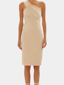 Leandra dress light beige