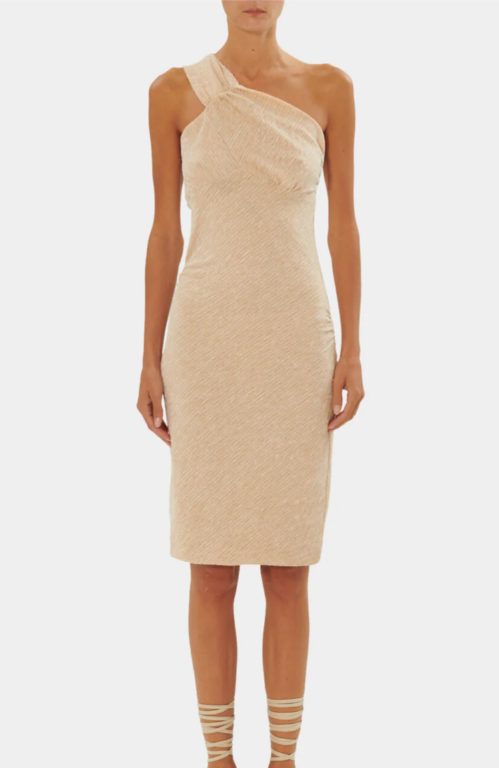 Leandra dress light beige