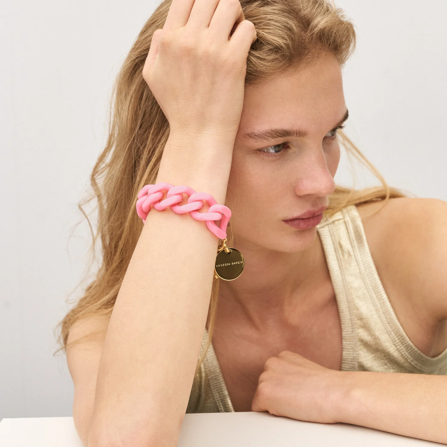 Vanessa Baroni Great Bracelet bubble gum