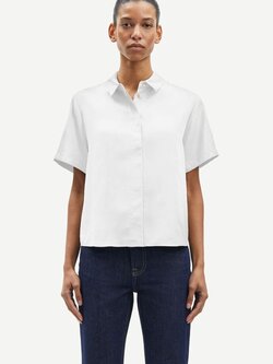 Samsoe Samsoe Mina ss shirt  White