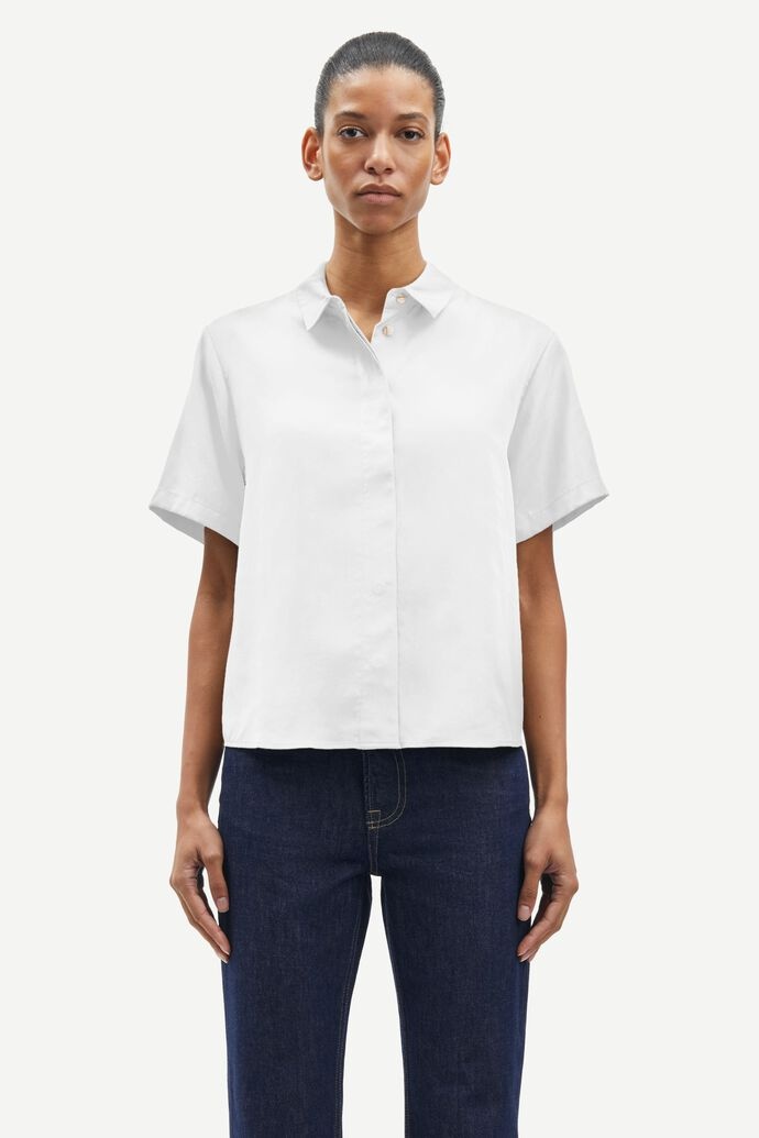 Samsoe Samsoe Mina ss shirt  White