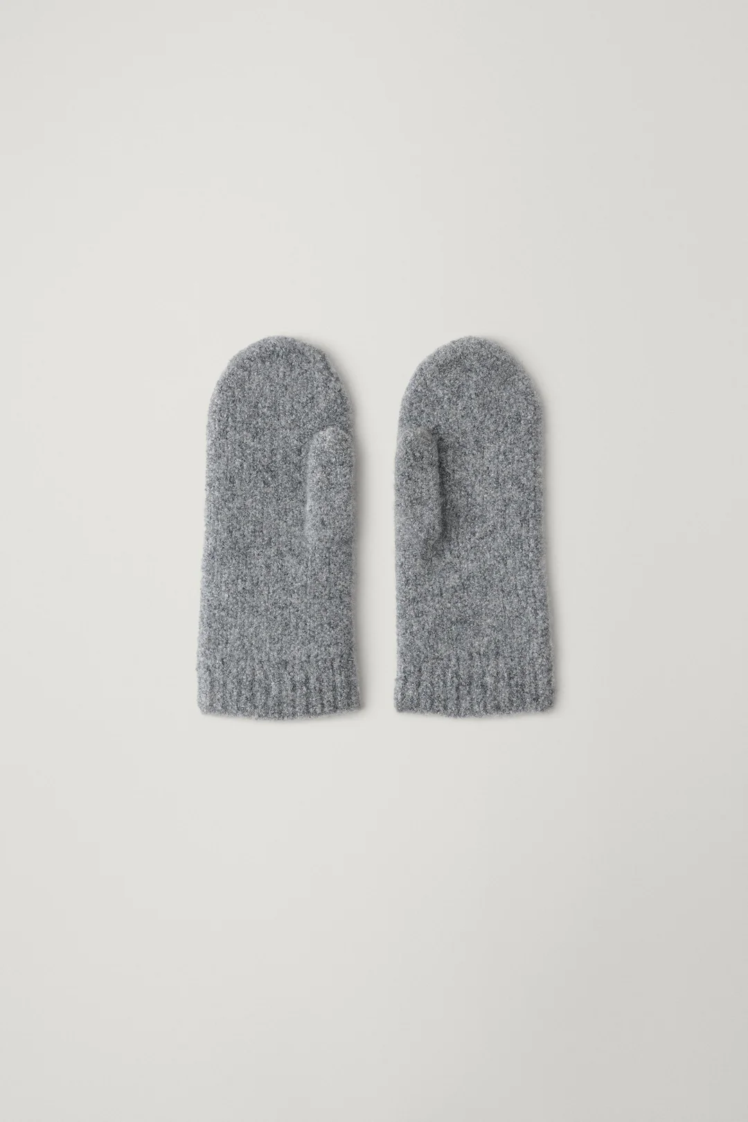 Lisa Yang Handschoenen Bouclé Speckled Graphite