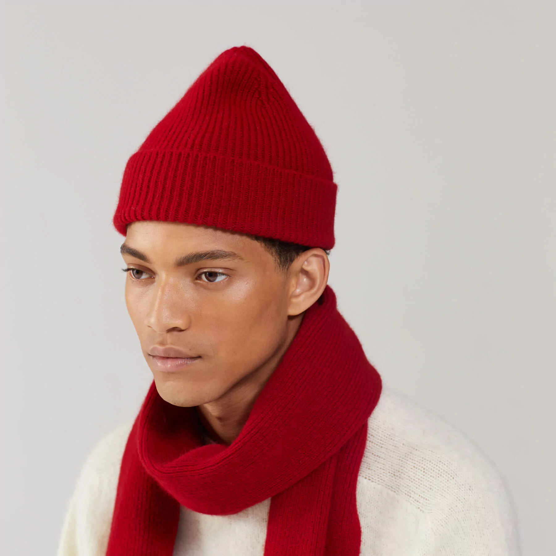 Le Bonnet Sjaal Framboise