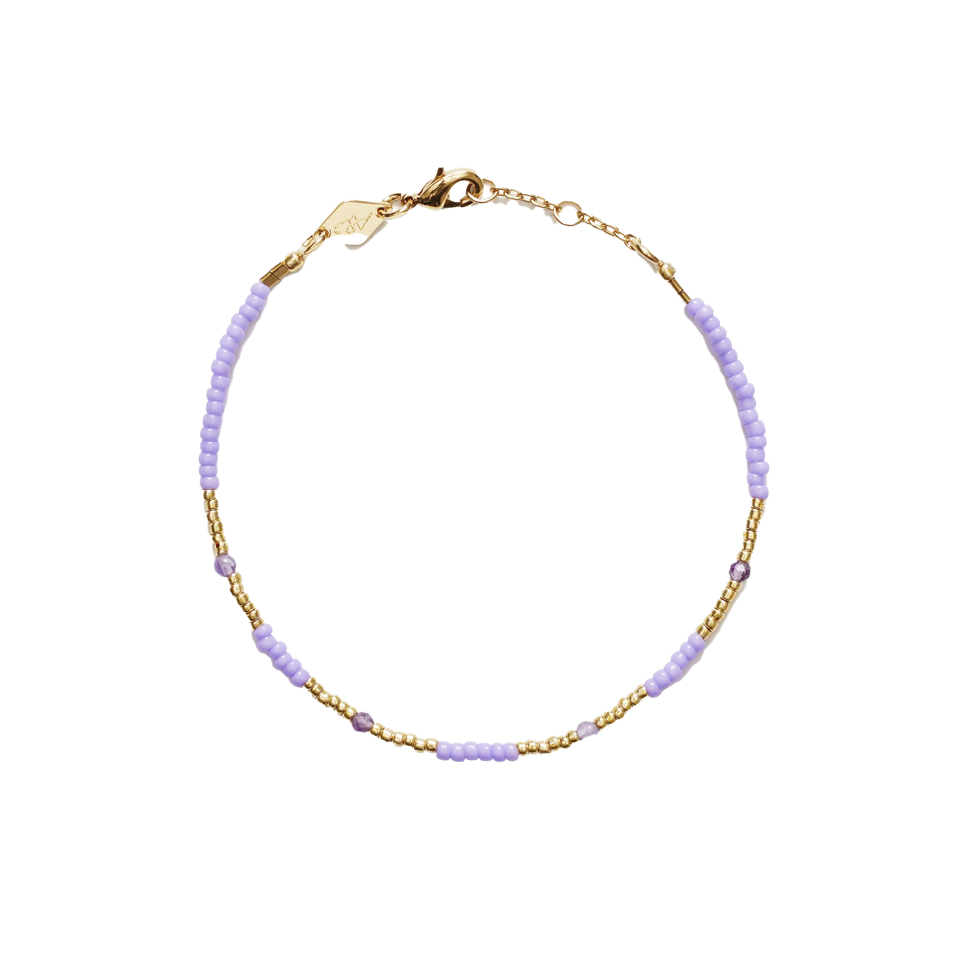 Anni Lu Clemence armband Lilac