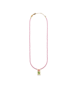 Anni Lu A rose is a Rose ketting Petal Pink