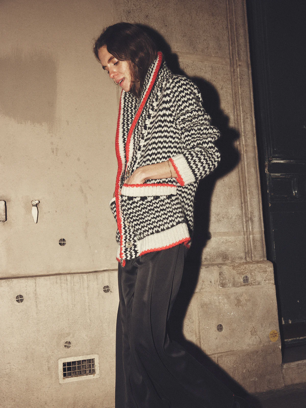 Xirena Coltyn sweater jasje Black creme