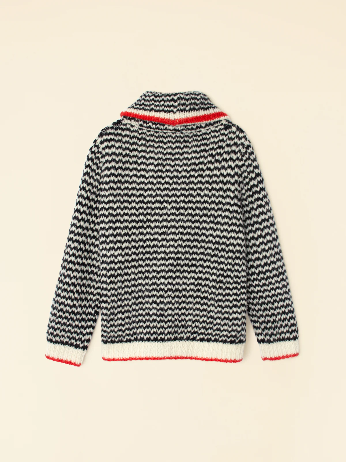 Xirena Coltyn sweater jasje Black creme