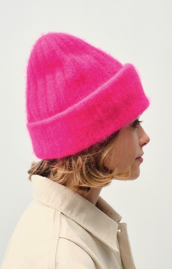 American Vintage VITO22AH beanie Rose fluo Chine