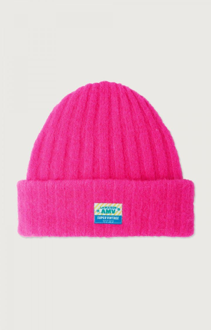 American Vintage VITO22AH beanie Rose fluo Chine