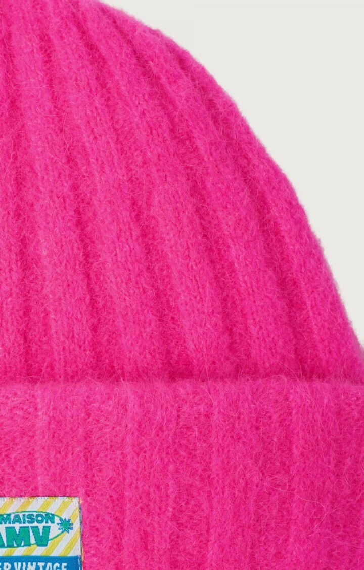 American Vintage VITO22AH beanie Rose fluo Chine