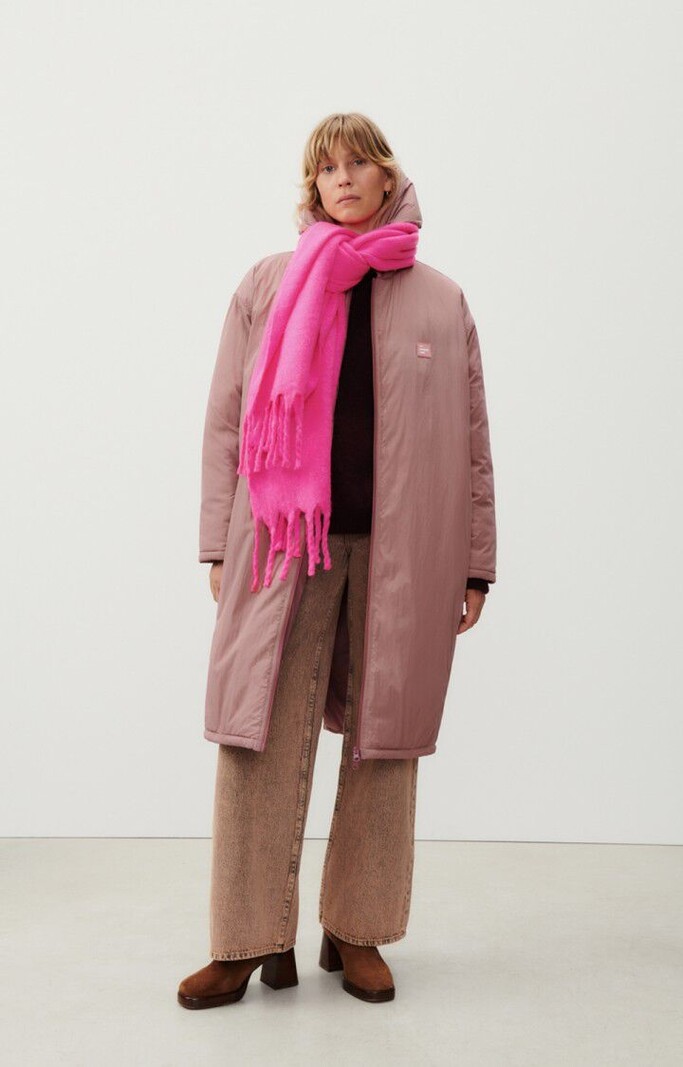 American Vintage ZI20AH Sjaal Rose Fluo