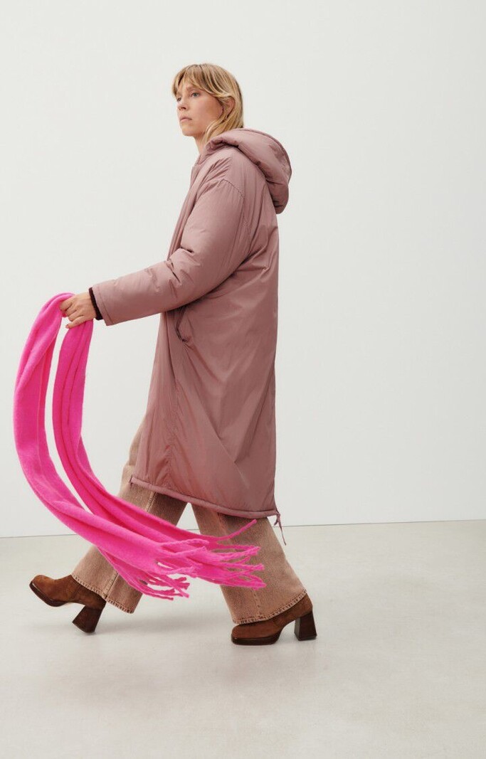 American Vintage ZI20AH Sjaal Rose Fluo
