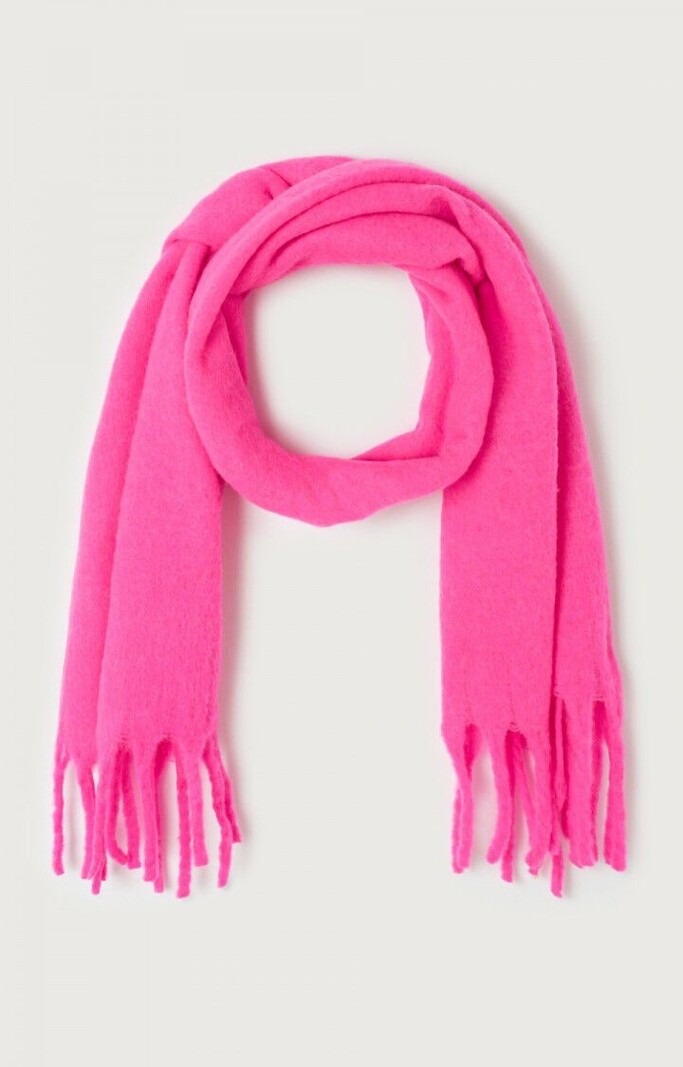 American Vintage ZI20AH Sjaal Rose Fluo