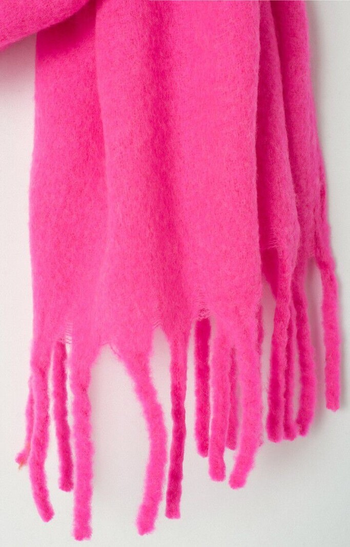 American Vintage ZI20AH Sjaal Rose Fluo