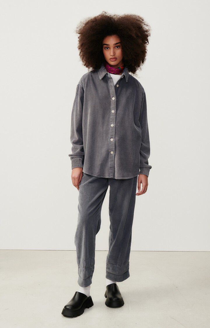 American Vintage PADO06 Blouse Carbone vintage