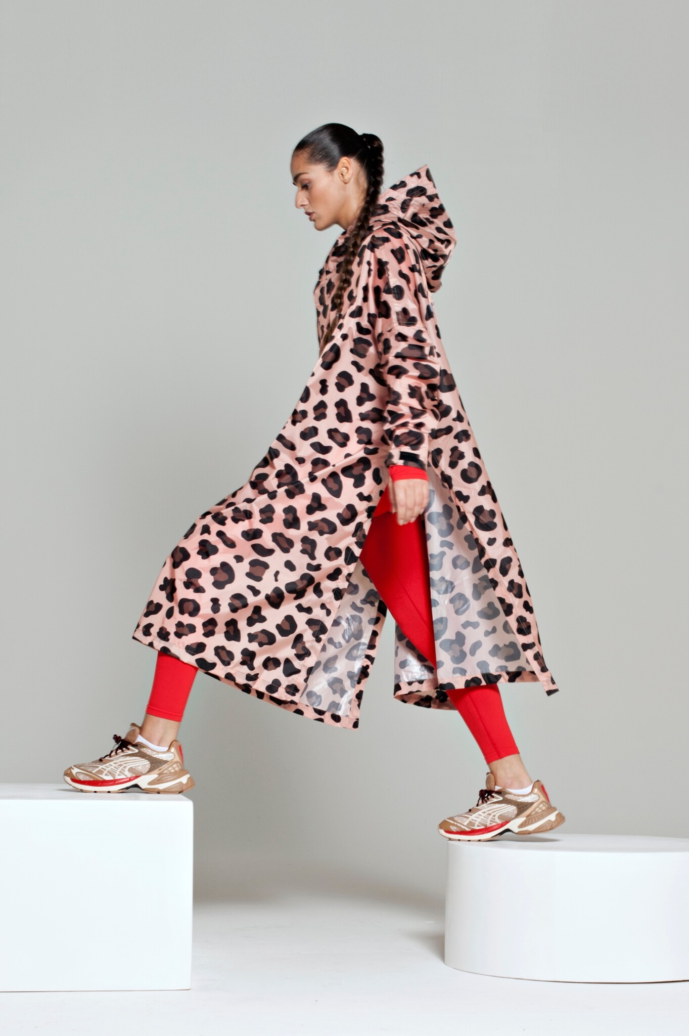 Rainkiss Regenponcho Pink panter