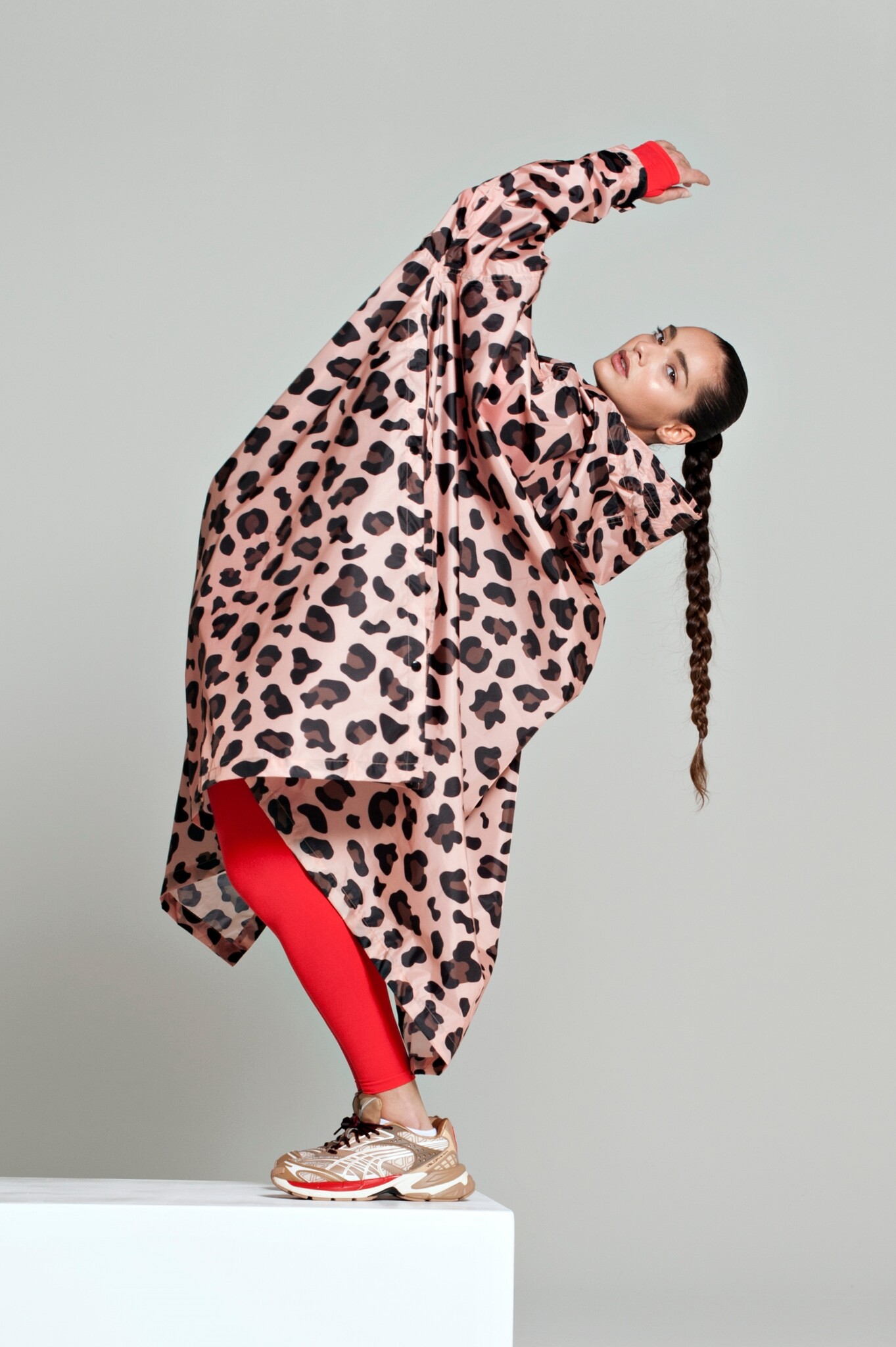 Rainkiss Regenponcho Pink panter