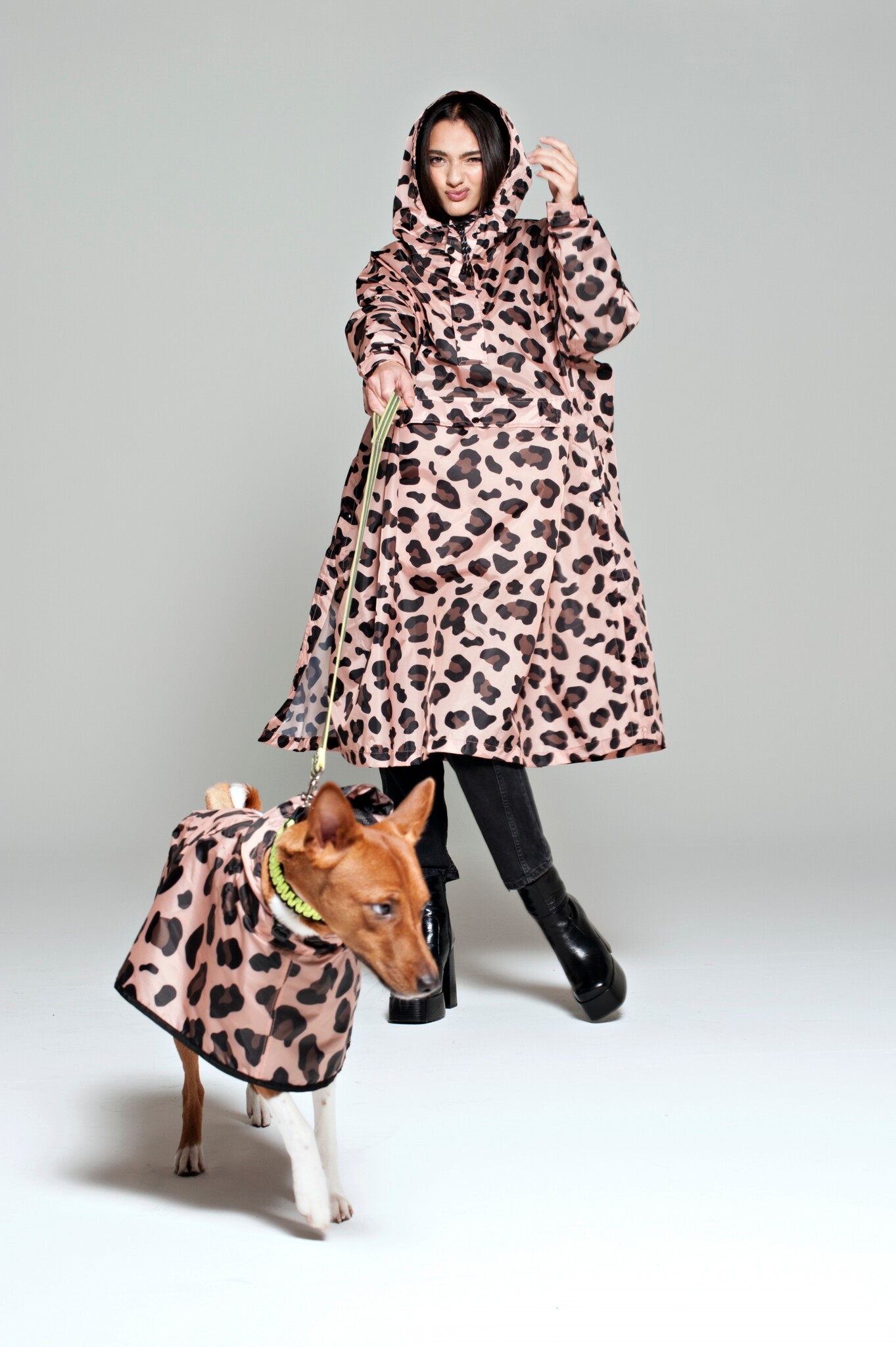 Rainkiss Regenponcho Pink panter