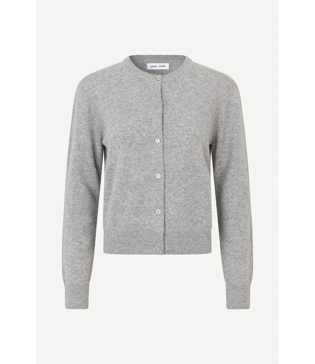Samsoe Samsoe Saboston cardigan Vest Grey Melange
