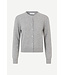 Samsoe Samsoe Saboston cardigan Vest Grey Melange