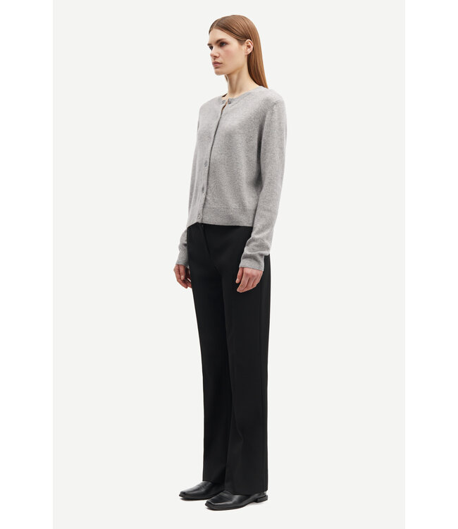 Samsoe Samsoe Saboston cardigan Vest Grey Melange
