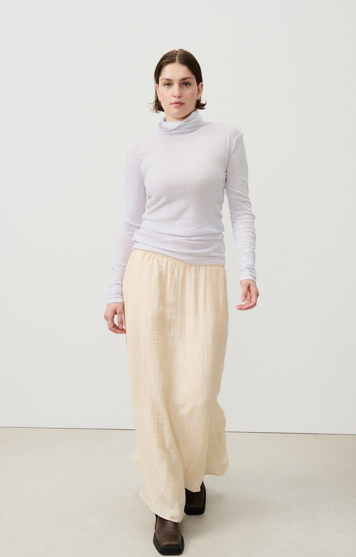 American Vintage MAS08H top met kol Gris Chine