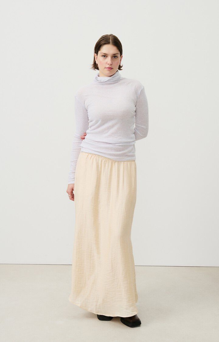 American Vintage MAS08H top met kol Gris Chine