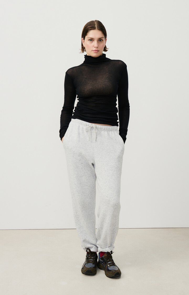 American Vintage MAS08H top met kol Noir