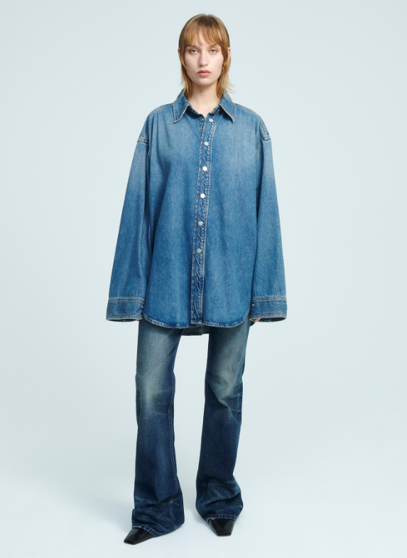 Haikure New ofelia blouse Blue Tencel