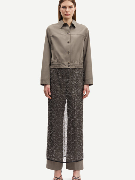 Samsoe Samsoe Saagneta long skirt Black