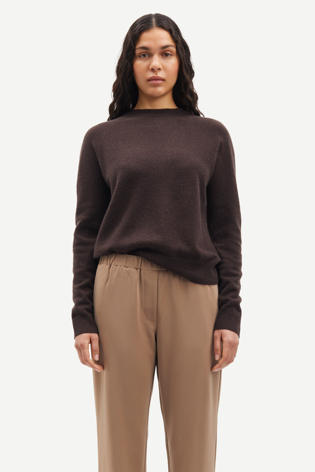 Samsoe Samsoe Boston O-neck trui Mole