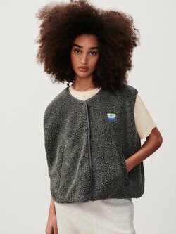 American Vintage HOK16BH Vest Anthracite