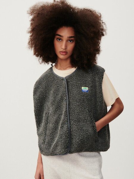 American Vintage HOK16BH Vest Anthracite